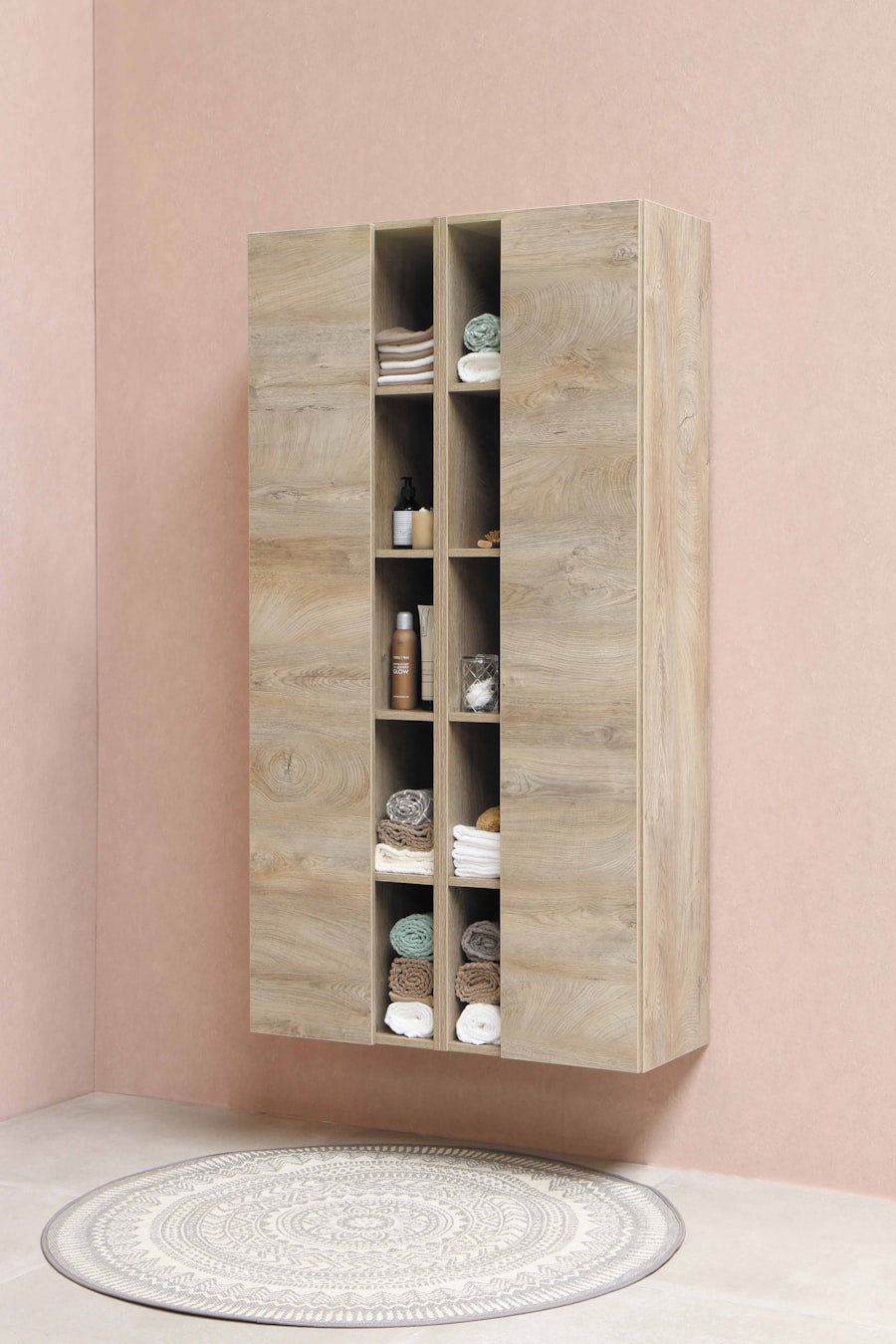Woven storage baskets and home organization